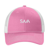 SAM - Snapback Ponytail Trucker Cap