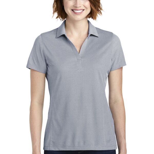 ® Ladies Poly Oxford Pique Polo Thumbnail