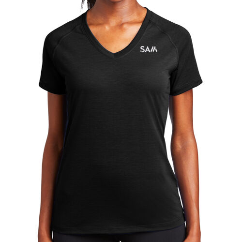  SAM - Ladies Ultimate Performance V Neck Thumbnail