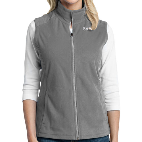 SAM - Ladies Microfleece Vest Thumbnail