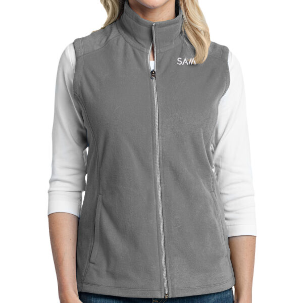 SAM - Ladies Microfleece Vest Thumbnail