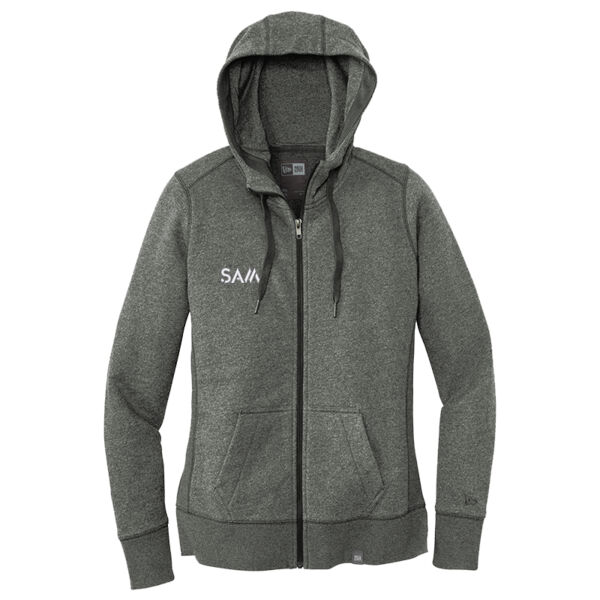 SAM - ® Ladies French Terry Full Zip Hoodie Thumbnail