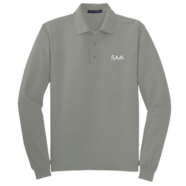 SAM - Tall Silk Touch™ Long Sleeve Polo Thumbnail