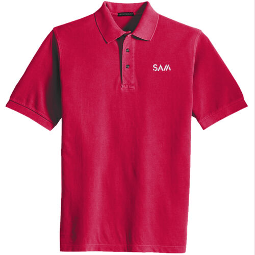SAM - Heavyweight Cotton Pique Polo Thumbnail