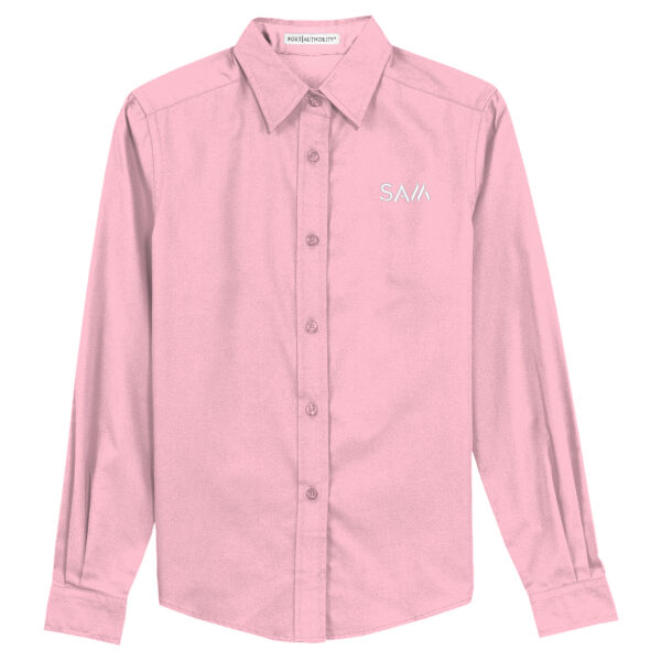 SAM - Ladies Long Sleeve Easy Care Shirt Thumbnail