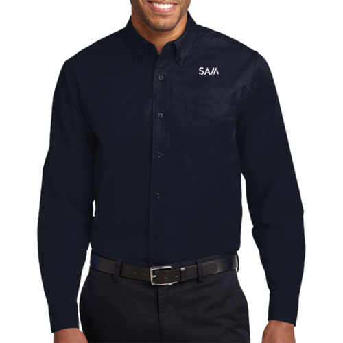 SAM - Extended Size Long Sleeve Easy Care Shirt Thumbnail