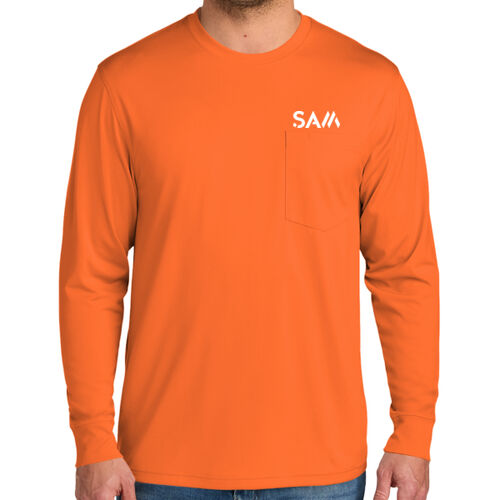 SAM - Workwear Pro Long Sleeve Pocket Tee Thumbnail
