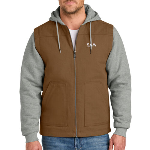 SAM - Duck Fleece Full Zip Hooded Jacket Thumbnail