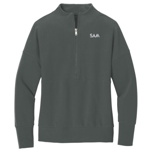 SAM - Women's Linear Texture 1/4 Zip Thumbnail