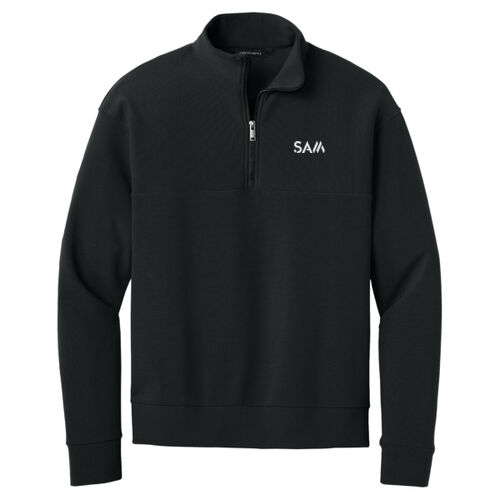 SAM - Linear Texture 1/4 Zip Thumbnail