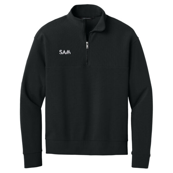 SAM - Linear Texture 1/4 Zip Thumbnail
