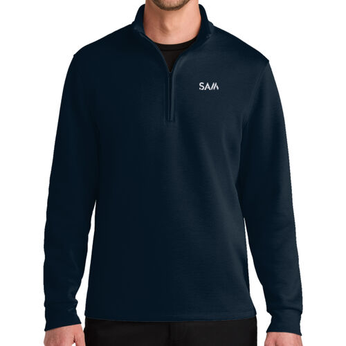 SAM - Wearever Signature Double Pique 1/4 Zip Thumbnail