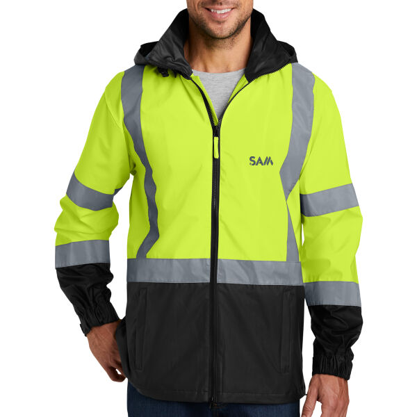   SAM - Ansi 107 Class 3 Safety Windbreaker Thumbnail