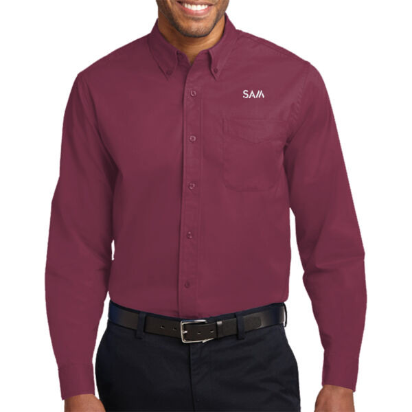 SAM -  - Long Sleeve Easy Care Shirt Thumbnail