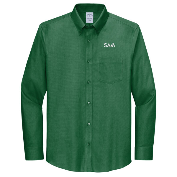 SAM -  - Wrinkle Free Stretch Nailhead Shirt Thumbnail