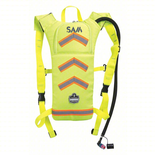  SAM - CHILL-ITS BY ERGODYNE Hydration Pack: 2-Liter High-Visibility Lime Thumbnail